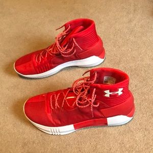 Used once under armor basketball shoes